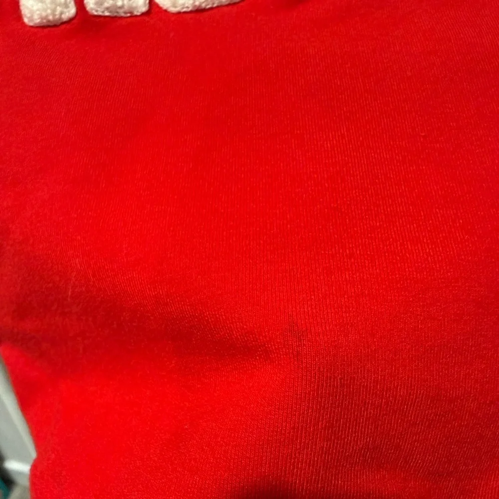 Little Sleepies Red XOXO Kids Sweatshirt 12-18 Mon